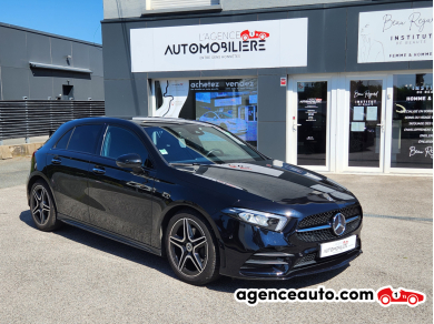 Achat voiture occasion, Auto occasion pas cher | Agence Auto Mercedes Classe A 200 CDI AMG Line 8G-DCT Noir Année: 2021 Automatique Diesel