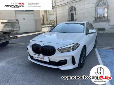 Achat voiture occasion, Auto occasion pas cher | Agence Auto Bmw Série 1 118 D PACK M SPORT 150CH BVA8 Blanc Année: 2023 Automatique Diesel