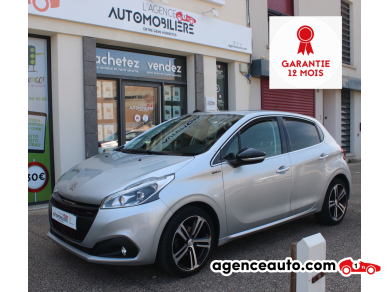 Achat voiture occasion, Auto occasion pas cher | Agence Auto Peugeot 208 110CH GT LINE START-STOP ( Carplay , Caméra de recul ) Gris Année: 2017 Manuelle Essence