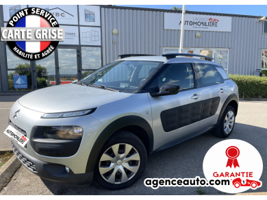 Achat voiture occasion, Auto occasion pas cher | Agence Auto Citroen C4 Cactus 1.6 HDI 100 CV FEEL Gris Année: 2016 Manuelle Diesel