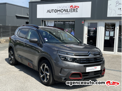 Achat voiture occasion, Auto occasion pas cher | Agence Auto Citroen C5 Aircross 1.2 PureTech 130 ch SHINE EAT8 - KIT DISTRIBUTION NEUF Gris Année: 2021 Automatique Essence