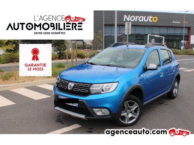 Achat voiture occasion, Auto occasion pas cher | Agence Auto Dacia Sandero STEPWAY 1.0 SCE 75CH URBAN ( Première main , Garantie 12 mois National ) Bleu Année: 2019 Manuelle Essence