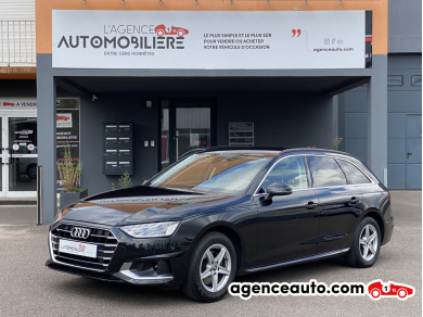 Aankoop Gebruikte Auto, Goedkope Gebruikte Auto | Agence Auto Audi A4 Avant 35 2.0 TDi Mild Hybrid S Tronic7 163 CV Carplay/Caméra Zwart Jaar: 2020 Automatische auto Diesel