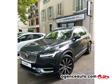 Achat voiture occasion, Auto occasion pas cher | Agence Auto Volvo XC90 II (2) RECHARGE T8 390 AWD INSCRIPTION LUXE GEARTRONIC 8 7PL Bleu Année: 2020 Automatique Essence, Hybride, Hybride rechargeable