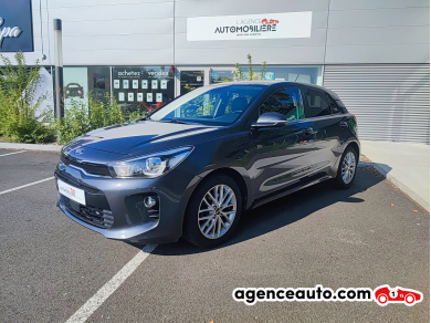 Achat voiture occasion, Auto occasion pas cher | Agence Auto Kia Rio 1.0 T-GDI 100ch ISG Premium Gris Année: 2017 Manuelle Essence