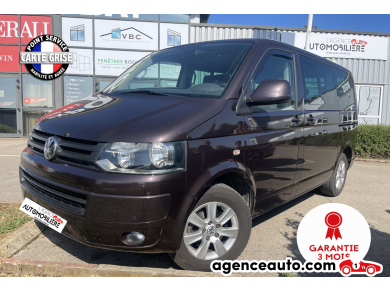 Achat voiture occasion, Auto occasion pas cher | Agence Auto Volkswagen T5 T5 Phase 2 (7E) Multivan 2.0 TDI Combi 16V 140 cv Marron Année: 2009 Manuelle Diesel