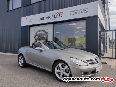 Achat voiture occasion, Auto occasion pas cher | Agence Auto Mercedes SLK 350 V6 3.5 272 Beige Année: 2004 Manuelle Essence