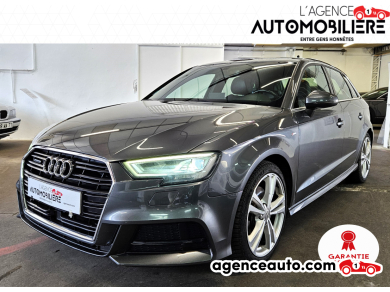 Achat voiture occasion, Auto occasion pas cher | Agence Auto Audi A3 Sportback SPORTBACK 2.0 TDI 184 S LINE QUATTRO S TRONIC 6 Gris Année: 2016 Automatique Diesel