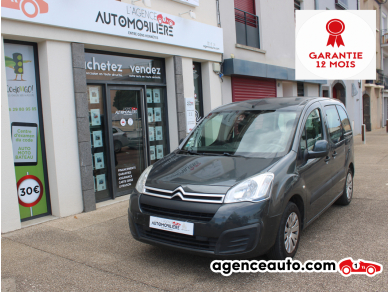 Achat voiture occasion, Auto occasion pas cher | Agence Auto Citroen Berlingo COMBI 1.6 BLUEHDI 75CH FEEL (Radar de recul, Attelage) Gris Année: 2015 Manuelle Diesel