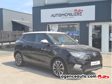 Achat voiture occasion, Auto occasion pas cher | Agence Auto Ssangyong Tivoli 160 e-XDI 115 ch 2WD Sport Bi-Ton Noir Année: 2018 Manuelle Diesel