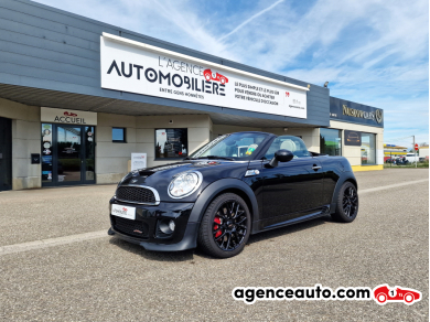 Achat voiture occasion, Auto occasion pas cher | Agence Auto Mini Mini Cabriolet II Roadster JCW 1.6 i 16V Turbo 211 cv Noir Année: 2012 Manuelle Essence