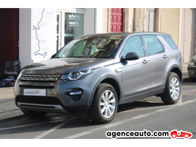 Achat voiture occasion, Auto occasion pas cher | Agence Auto Land Rover Discovery Sport 2.0 TD4 180 HSE 4WD BVA ( Entretien LAND ROVER, Toit panoramique, Caméra de Recul ... ) Gris Année: 2016 Automatique Diesel