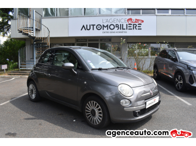 Achat voiture occasion, Auto occasion pas cher | Agence Auto Fiat 500 LOUNGE III 1.2 MPi S&S 69 cv Gris Année: 2010 Manuelle Essence