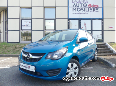 Achat voiture occasion, Auto occasion pas cher | Agence Auto Opel Karl 1.0 75 EDITION Bleu Année: 2019 Manuelle Essence