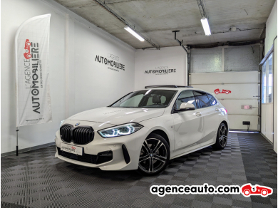 Achat voiture occasion, Auto occasion pas cher | Agence Auto Bmw Série 1 (F40) 118D 150 8CV M SPORT BVA + TOIT OUVRANT Blanc Année: 2021 Automatique Diesel