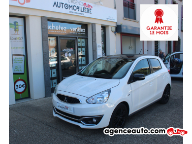 Achat voiture occasion, Auto occasion pas cher | Agence Auto Mitsubishi Space Star 80CH BLACK COLLECTION AUTOSTOP-GO (Garantie 12 mois Nationale) Blanc Année: 2020 Manuelle Essence