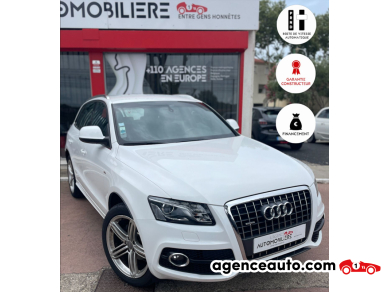 Achat voiture occasion, Auto occasion pas cher | Agence Auto Audi Q5 I (8RB) 2.0 TDI 16V DPF Quattro S Tronic7 170 cv Boîte auto Blanc Année: 2010 Automatique Diesel