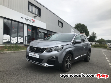 Achat voiture occasion, Auto occasion pas cher | Agence Auto Peugeot 3008 1.2  Puretech   EAT8 130 cv ALLURE Gris Année: 2018 Automatique Essence