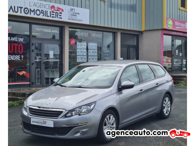 Achat voiture occasion, Auto occasion pas cher | Agence Auto Peugeot 308 SW 1.6 BLUEHDI 120 CH Gris Année: 2017 Automatique Diesel