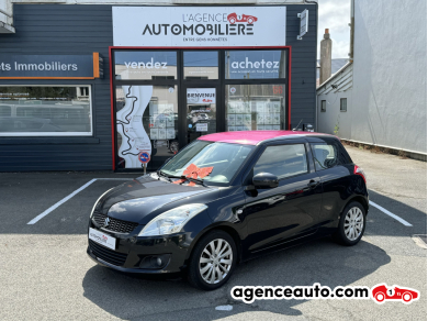 Aankoop Gebruikte Auto, Goedkope Gebruikte Auto | Agence Auto Suzuki Swift 1.2 VVT 95 ch BVM5 GLX 3p (Attelage) Zwart Jaar: 2010 Handgeschakelde auto Benzine