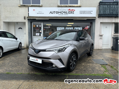 Achat voiture occasion, Auto occasion pas cher | Agence Auto Toyota C-HR 1.8 VVT-i 122 CV Hybrid - DESIGN - Suivi Toyota Gris Année: 2019 Automatique Hybride