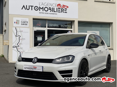 Achat voiture occasion, Auto occasion pas cher | Agence Auto Volkswagen Golf 7 R 2.0L TSI 300Ch 4 MOTION - STAGE 1 Blanc Année: 2014 Automatique Essence