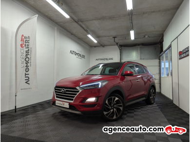 Achat voiture occasion, Auto occasion pas cher | Agence Auto Hyundai Tucson III (2) 2.0 CRDI 185 HTRAC HYBRID EXECUTIVE BVA8 Rouge Année: 2019 Automatique Diesel