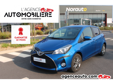 Achat voiture occasion, Auto occasion pas cher | Agence Auto Toyota Yaris 1.3 VVTI 100CH DYNAMIC ( Garantie 12 mois National ) Bleu Année: 2016 Manuelle Essence, Bioethanol