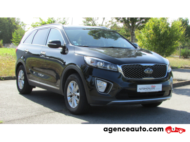 Achat voiture occasion, Auto occasion pas cher | Agence Auto Kia Sorento 2,2L CRDI 200CH ISG 4X4 PREMIUM 7PL Noir Année: 2017 Manuelle Diesel