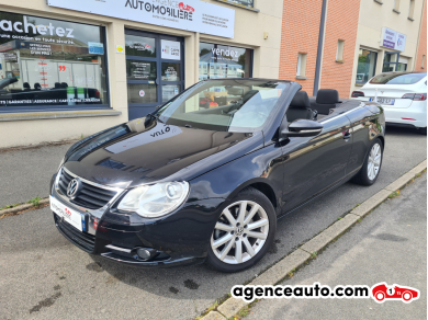 Achat voiture occasion, Auto occasion pas cher | Agence Auto Volkswagen EOS 2.0 16S TDI 140 FAP CONCEPTLINE Noir Année: 2010 Manuelle Diesel