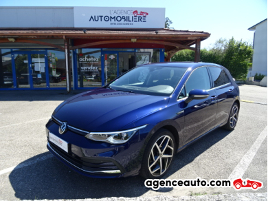 Achat voiture occasion, Auto occasion pas cher | Agence Auto Volkswagen Golf 1.5 TSI 130 ACT OPF STYLE Bleu Année: 2020 Manuelle Essence