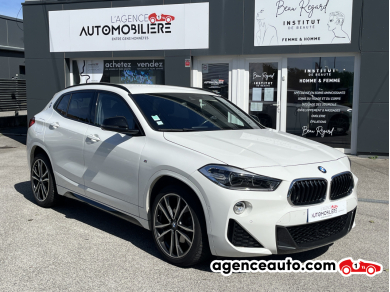 Achat voiture occasion, Auto occasion pas cher | Agence Auto Bmw X2 (F39) 18d sDrive 150 ch M SPORT BVA8 Blanc Année: 2018 Automatique Diesel