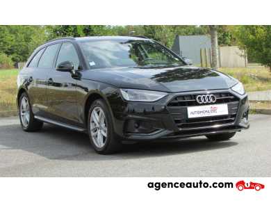 Achat voiture occasion, Auto occasion pas cher | Agence Auto Audi A4 AVANT 40 TDI 190CH S-TRONIC 7 DESIGN Noir Année: 2020 Automatique Diesel