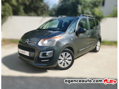 Aankoop Gebruikte Auto, Goedkope Gebruikte Auto | Agence Auto Citroen C3 Picasso 1.2 PURETECH 110 Exclusive Zilver Jaar: 2016 Handgeschakelde auto Benzine