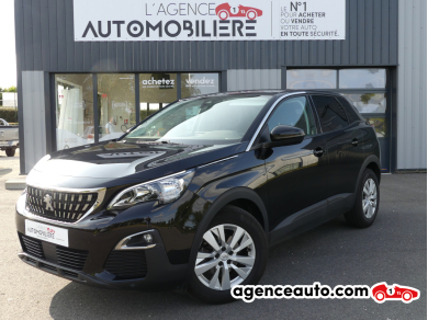 Achat voiture occasion, Auto occasion pas cher | Agence Auto Peugeot 3008 130 CV ACTIVE BUSINESS  + CAMERA Noir Année: 2018 Manuelle Essence