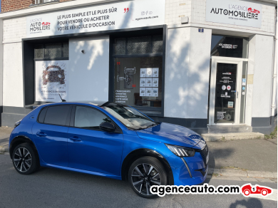 Achat voiture occasion, Auto occasion pas cher | Agence Auto Peugeot e-208 5 Portes e-208 100kW 136 cv Boîte auto, GARANTIE 12 MOIS Bleu Année: 2021 Automatique Électrique