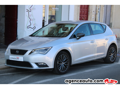 Achat voiture occasion, Auto occasion pas cher | Agence Auto Seat Leon 1.4 TSI 125 CONNECT START-STOP (Distribution à jour, radar de recul,..) Gris Année: 2016 Manuelle Essence