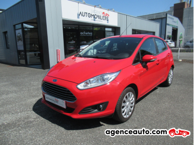 Achat voiture occasion, Auto occasion pas cher | Agence Auto Ford Fiesta 1.25 82ch Edition 5 Portes Rouge Année: 2015 Manuelle Essence