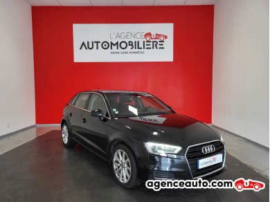 Achat voiture occasion, Auto occasion pas cher | Agence Auto Audi A3 Sportback SPORTBACK 1.0 TFSI 115 DESIGN Noir Année: 2018 Manuelle Essence