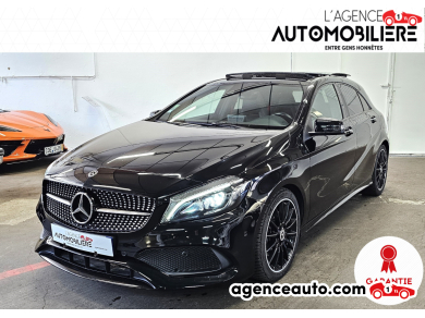 Achat voiture occasion, Auto occasion pas cher | Agence Auto Mercedes Classe A 220D 175 Fascination AMG-LINE 7G DCT Noir Année: 2017 Automatique Diesel