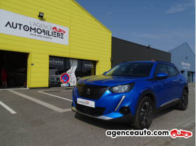 Achat voiture occasion, Auto occasion pas cher | Agence Auto Peugeot 2008 1.2 L 100 cv essence Allure  I-cock Bleu Année: 2020 Manuelle Essence