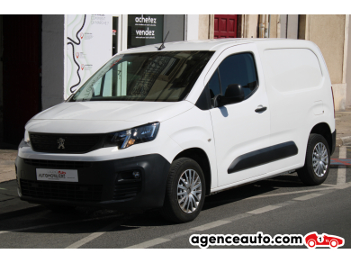 Achat voiture occasion, Auto occasion pas cher | Agence Auto Peugeot Partner FOURGON 1.5 BLUEHDI 100 650KG L1 M PREMIUM START-STOP ( Caméra de Recul, Radar Arr, Clim ... ) Blanc Année: 2020 Manuelle Diesel