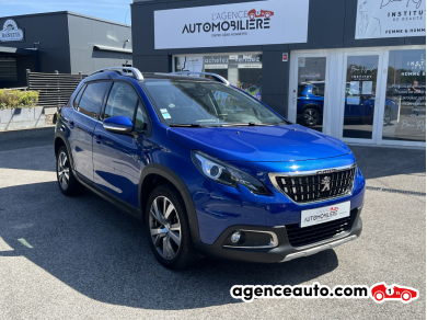 Achat voiture occasion, Auto occasion pas cher | Agence Auto Peugeot 2008 1.5 Blue HDi 120 ch CROSSWAY EAT6 - GAR 09/2026 - 1ERE MAIN Bleu Année: 2019 Automatique Diesel