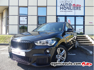 Achat voiture occasion, Auto occasion pas cher | Agence Auto Bmw X1 20dA xDrive 190ch M SPORT Noir Année: 2017 Automatique Diesel