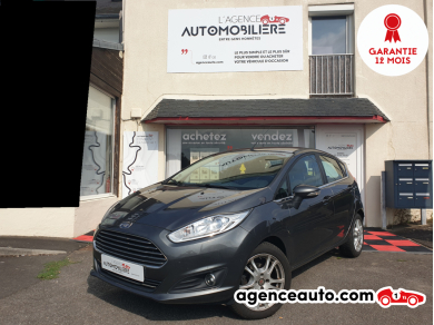 Achat voiture occasion, Auto occasion pas cher | Agence Auto Ford Fiesta VI 1.0 ECOBOOST 100 S&S TITANIUM 5P BVM5 Gris Année: 2015 Manuelle Essence