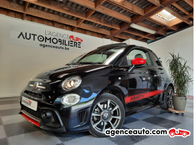 Achat voiture occasion, Auto occasion pas cher | Agence Auto Abarth 500C 595 Cabriolet 1.4 T-Jet 145Ch Boite manuelle 5V/ garantie 12 Mois Noir Année: 2022 Manuelle Essence