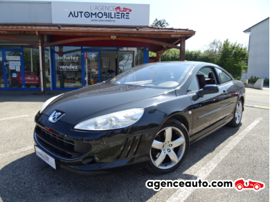 Achat voiture occasion, Auto occasion pas cher | Agence Auto Peugeot 407 COUPE 2.7 HDI 205 SPORT BVA Noir Année: 2006 Automatique Diesel