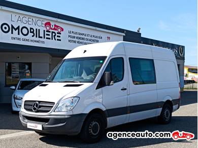 Achat voiture occasion, Auto occasion pas cher | Agence Auto Mercedes Sprinter Double cabine 316 CDI 163 CV L2H3 3.5T Blanc Année: 2013 Manuelle Diesel