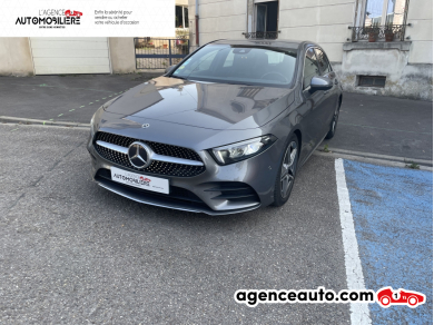 Achat voiture occasion, Auto occasion pas cher | Agence Auto Mercedes Classe A 180D 1.5 116CH 7G-DCT AMG LINE Gris Année: 2019 Automatique Diesel