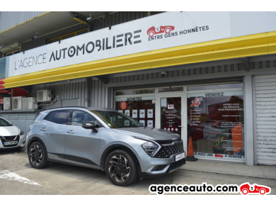 Achat voiture occasion, Auto occasion pas cher | Agence Auto Kia Sportage V 1.6 CRDI 136 MHEV 4X2 GT-LINE Gris Année: 2022 Automatique Hybride